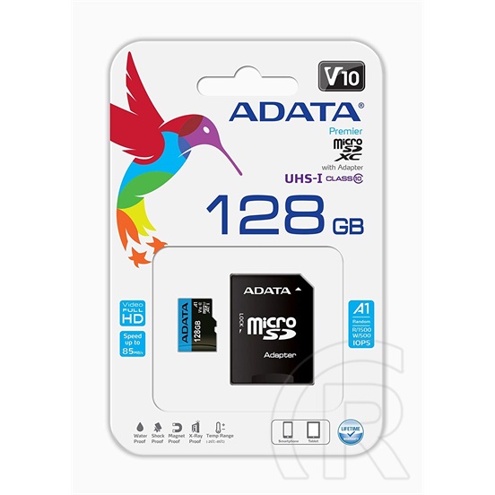 128 GB MicroSDXC Card Adata Premier (Class 10, UHS-I)