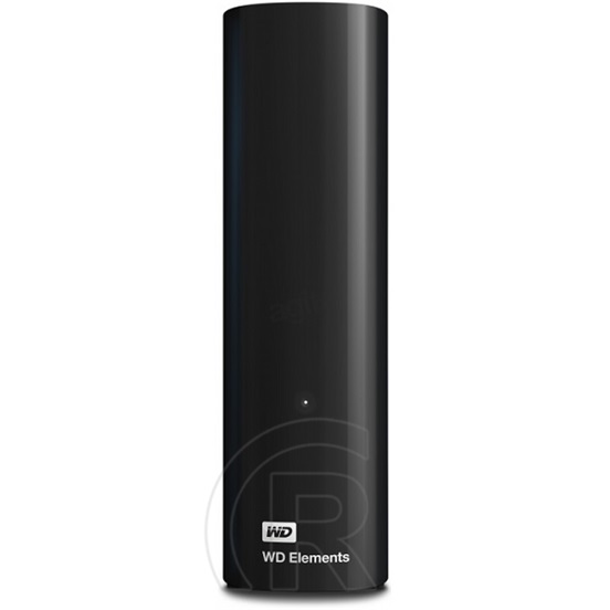 4 TB Western Digital Elements HDD (3,5", USB 3.0, fekete)