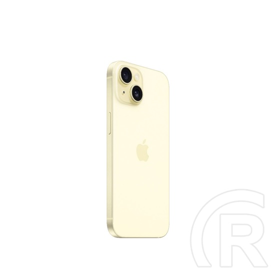 Apple iPhone 15 (128GB, sárga)