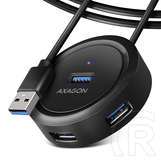 Axagon HUE-P1AL (USB A, fekete)