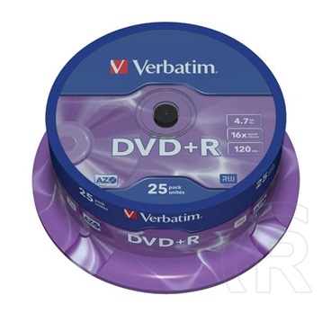DVD+R Verbatim 4,7 GB 16x Cakebox x25