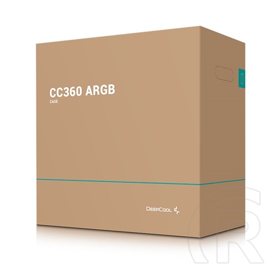 DeepCool CC360 ARGB (mATX, fekete)