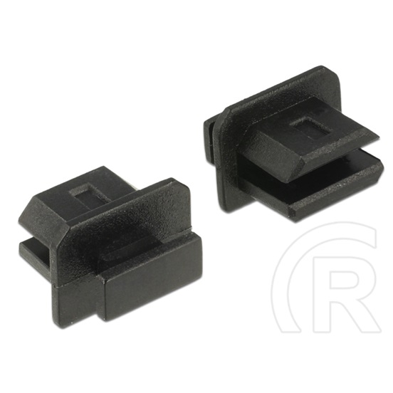 Delock porvédő mini DisplayPort kimenethez (10db, fekete)