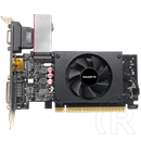 Gigabyte Geforce GT 710 2GB VGA (PCIe 2.0, 2 GB DDR5, 64 bit, D-SUB+DVI+HDMI, aktív hűtő)