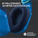 Logitech G733 Lightspeed mikrofonos fejhallgató (kék)