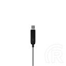 Sennheiser EDU 11 mikrofonos fejhallgató (USB, fekete)