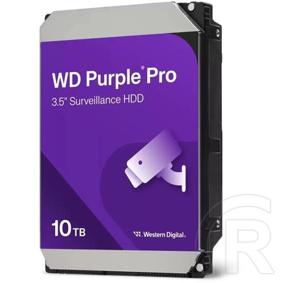 10 TB Western Digital Caviar Purple Pro HDD (3,5", SATA3, 7200 rpm, 256MB cache)