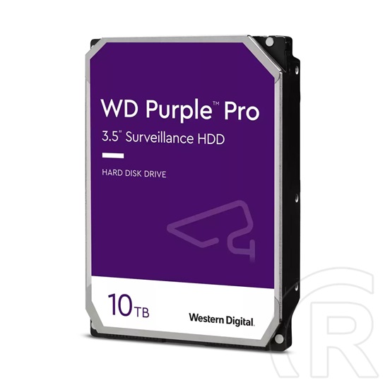10 TB Western Digital Purple Pro HDD (3,5", SATA3, 7200rpm, 256 MB cache)