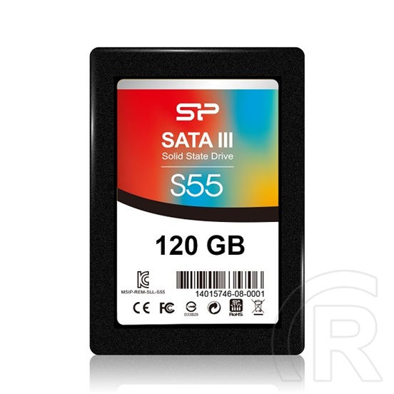 120 GB Silicon Power Slim S55 SSD (2,5", SATA3)