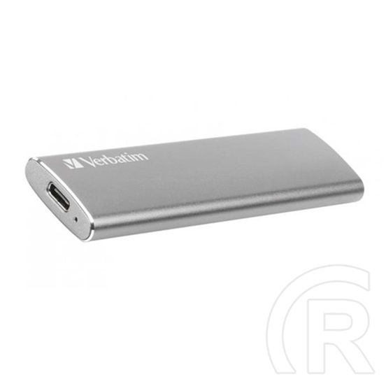 120 GB Verbatim Vx500 Portable SSD (USB 3.1, fém, szürke)
