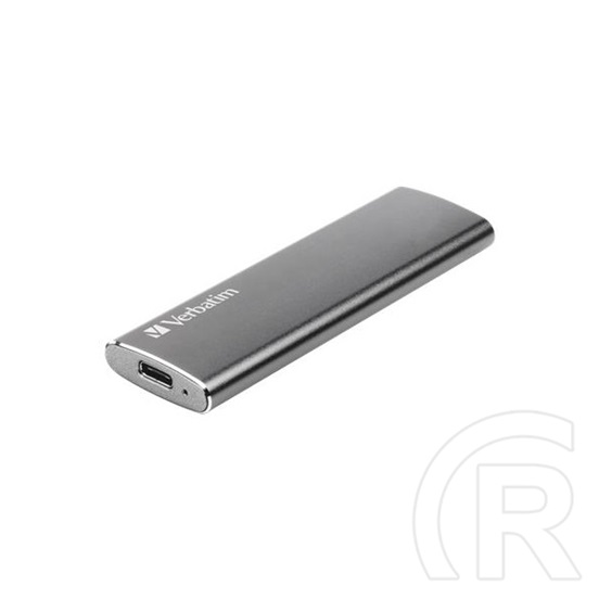 120 GB Verbatim Vx500 Portable SSD (USB 3.1, fém, szürke)