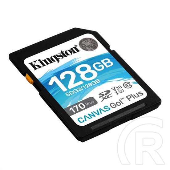 128GB SDXC Card Kingston Canvas Go! Plus (Class 10, UHS-I U3)