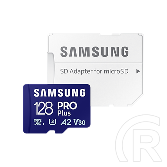 128 GB MicroSDXC Samsung Pro Plus memóriakártya (180 MB/s, Class 10, U3, V30)