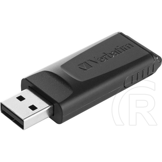 128 GB Pendrive 2.0 Verbatim Slider (fekete)