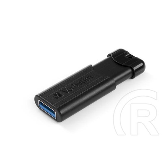 128 GB Pendrive 3.2 Verbatim PinStripe (fekete)