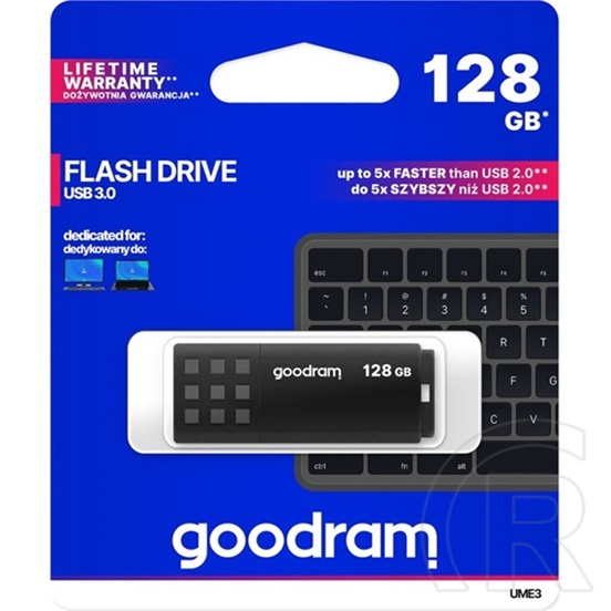 128 GB Pendrive USB 3.0 Goodram UME3 (fekete)