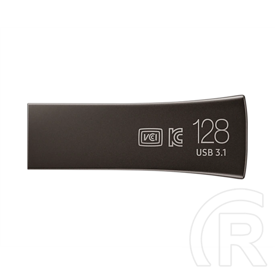 128 GB Pendrive USB 3.1 Samsung Bar Plus (vízálló, Titan Grey)