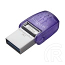 64 GB Pendrive USB 3.2 Gen 1 Kingston DataTraveler microDuo 3C (lila)