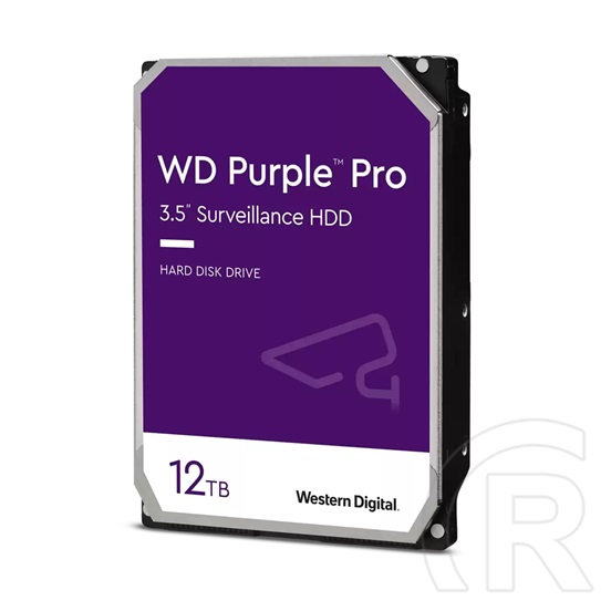 12 TB Western Digital Purple Pro HDD (3,5", SATA3, 7200 rpm, 256 MB cache)