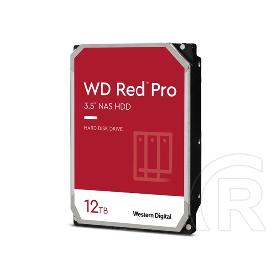 12 TB Western Digital Red Pro HDD (3,5", SATA3, 7200 rpm, 256 MB cache)