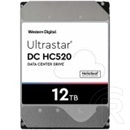 12 TB Western Digital Ultrastar DC HC520 HDD (3,5", SATA3, 7200 rpm, 256 MB cache)