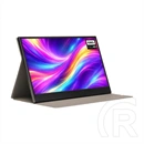 15,6" Denver PMO-15604 monitor (IPS, 1920x1080, 60Hz, Mini HDMI, USB-C, 3,5mm jack, beépített hangszóró, fekete)