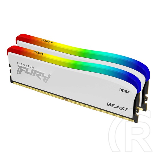 16 GB DDR4 3200 MHz RAM Kingston Fury Beast White RGB SE (2x8 GB)