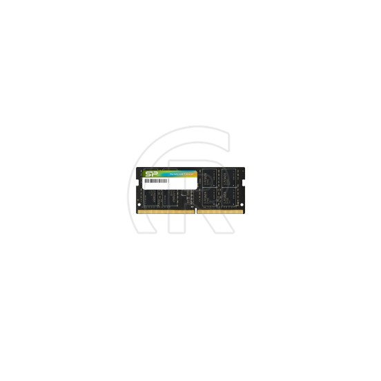 16 GB DDR4 3200 MHz RAM Silicon Power SODIMM fekete