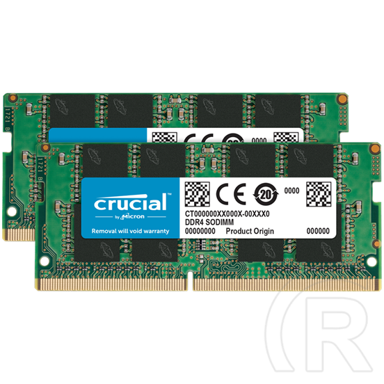 16 GB DDR4 3200 MHz SODIMM Crucial (2x8 GB)