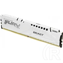 16 GB DDR5 5200 MHz RAM Kingston Fury Beast (DIMM, CL40, dobozos, XMP, fehér)