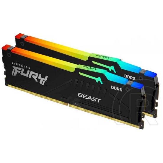 16 GB DDR5 5200 MHz RAM Kingston Fury Beast RGB (2x8GB)