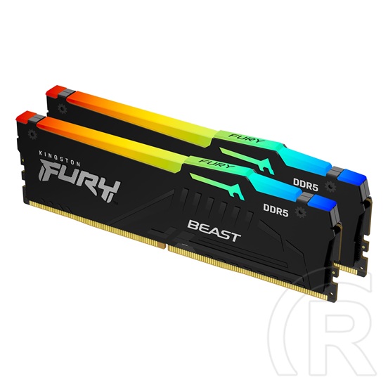 16 GB DDR5 6000 MHz RAM Kingston Fury Beast RGB Black (2x8 GB)