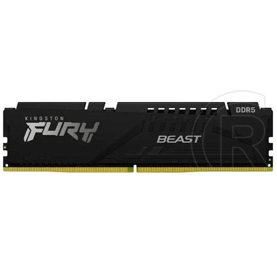16 GB DDR5 6000 MHz RAM Kingston Fury Beast RGB EXPO (CL30, fehér)