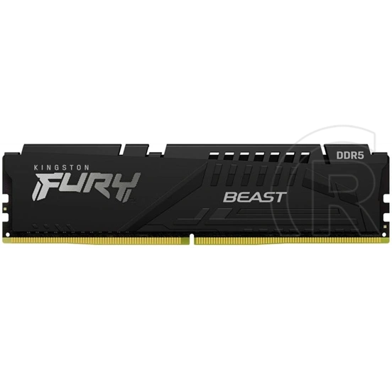 16 GB DDR5 6400 MHz RAM Kingston Fury Beast EXPO (fekete, CL32)
