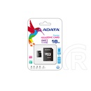 16 GB MicroSDHC Card Adata Premier (Class 10, UHS-I) 1 adapter