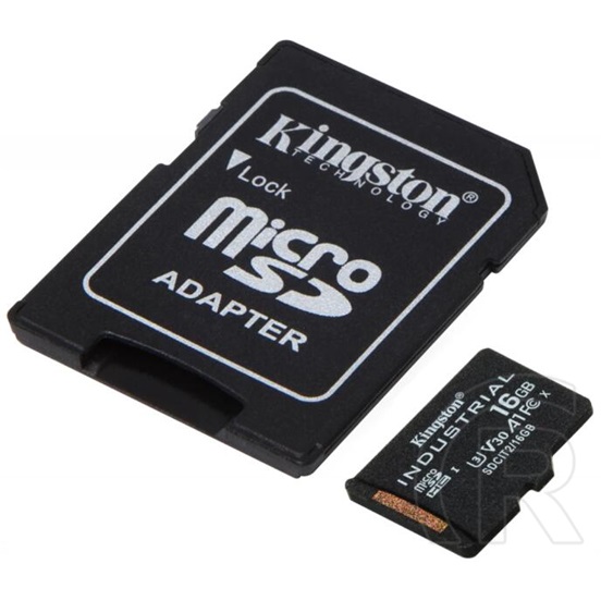 16 GB MicroSDHC Card Kingston (industrial, Class 10, adapter)