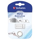 16 GB Pendrive 2.0 Verbatim Executive Metal (ezüst)