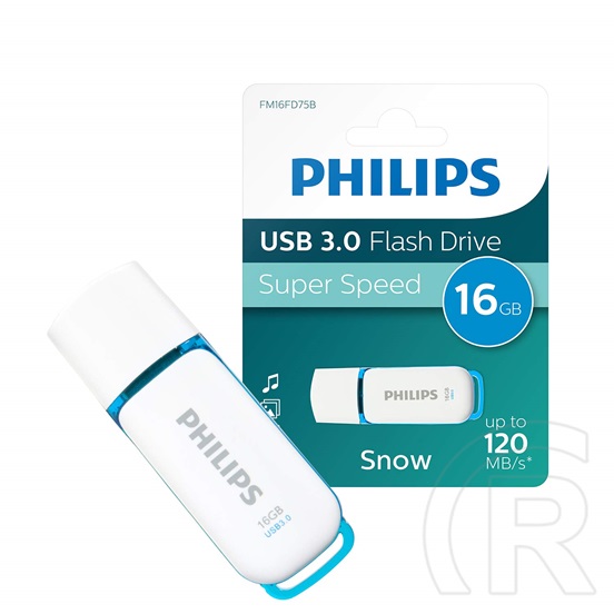 16 GB Pendrive 3.0 Philips Snow Edition (fehér-kék)