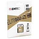 16 GB SDHC Card Emtec Elite Gold (Class 10, UHS-I) 1 adapter