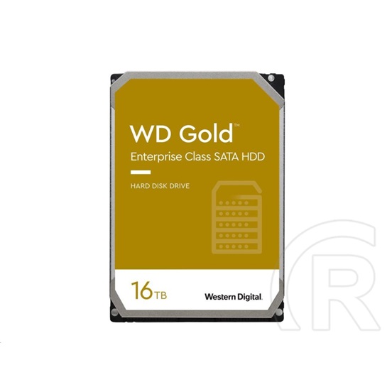 16 TB Western Digital Gold HDD (3,5", SATA3, 7200 RPM, 512 MB Cache)