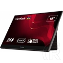 16" ViewSonic TD1655 FHD IPS monitor (60Hz, érintőképernyős, fekete)