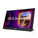 17,3" ASUS MB17AHG ZenScreen hordozható monitor (IPS, 1920x1080, 144Hz, 2xUSB Type-C+Mini HDMI, fekete)