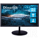 18,5" Dimarson DM-P185 monitor (IPS, 1366x768, HDMI+VGA)