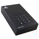 18 TB Apricorn Aegis Padlock DT FIPS titkosított külső merevlemez (3,5", USB 3.0)