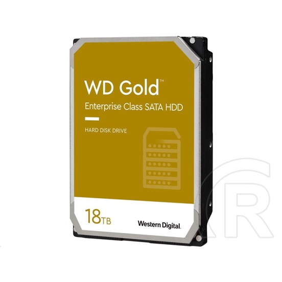18 TB Western Digital Gold HDD (3,5", SATA3, 7200 RPM, 512 MB Cache)