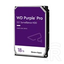 18 TB Western Digital Purple Pro HDD (3,5", SATA3, 7200 rpm, 512 MB cache)