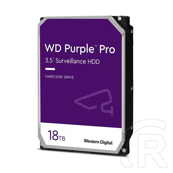 18 TB Western Digital Purple Pro HDD (3,5", SATA3, 7200 rpm, 512 MB cache)