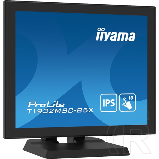 19" iiyama ProLite T1932MSC-B5X monitor (IPS, touch, 1280x1024, DP+HDMI+VGA+USB-C)