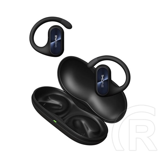 1MORE fit se open bluetooth fülhallgató sztereo (v5.3, tws, mikrofon, ipx5, fülre akasztható + töltőtok) fekete