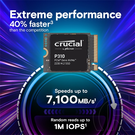 1TB Crucial P310 NVMe SSD (M.2, 2230, PCIe)